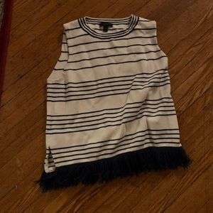 Jcrew fringe top